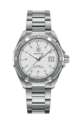 TAG Heuer Aquaracer 300M Calibre 5 40.5 Stainless Steel / Silver / Bracelet